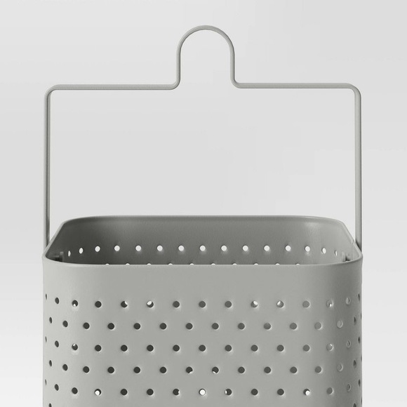 Set of 2 10" Iron Outdoor Lantern Candle Holder - Picture 4 of 4